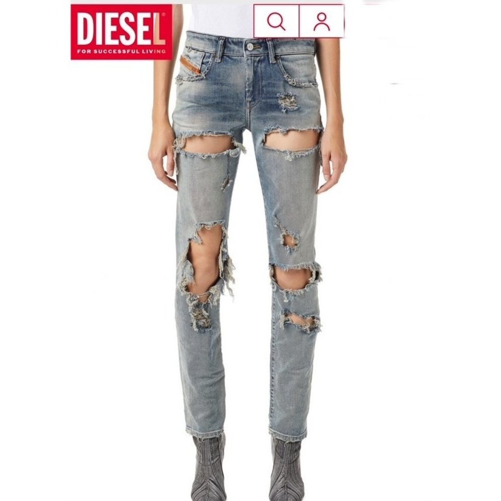 Diesel D-LYLA Slim Low Waist Jeans 4/27"